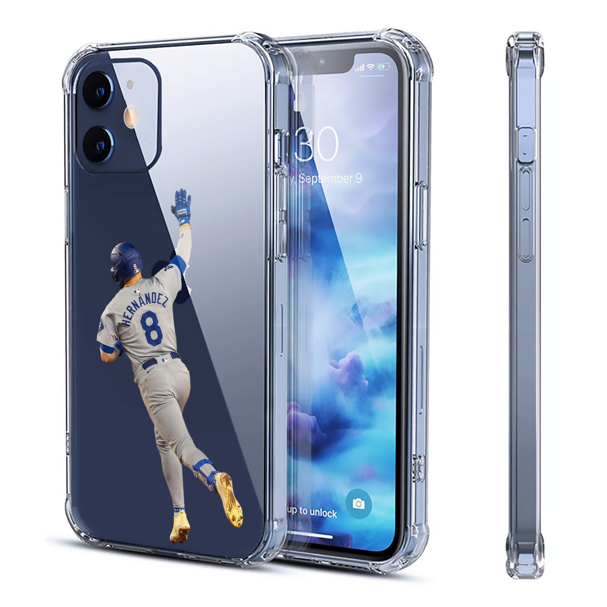  Clear IPhone 12 Case – Soft TPU With UV Print – Enhanced Drop Protection, Precise Fit, Anti-Fingerprint, Customizable Design, Scratch-Resistant, Yellow-Resistant